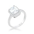 thumbnail image 1 of Womens Ariana 2.95 CT Cubic Zirconia Rhodium Classic Ring - Size 10, 1 of 1