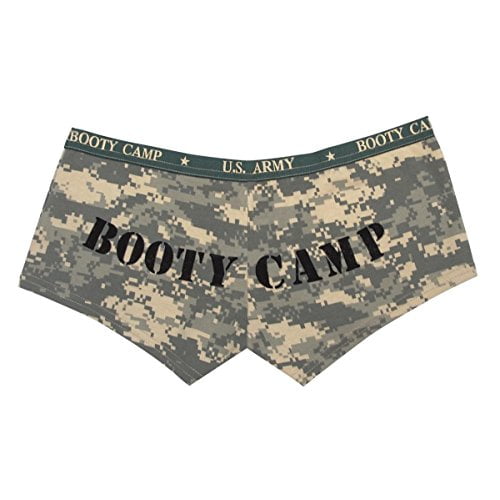 Womens Army ACU Digital Camo Booty Camp Underwear