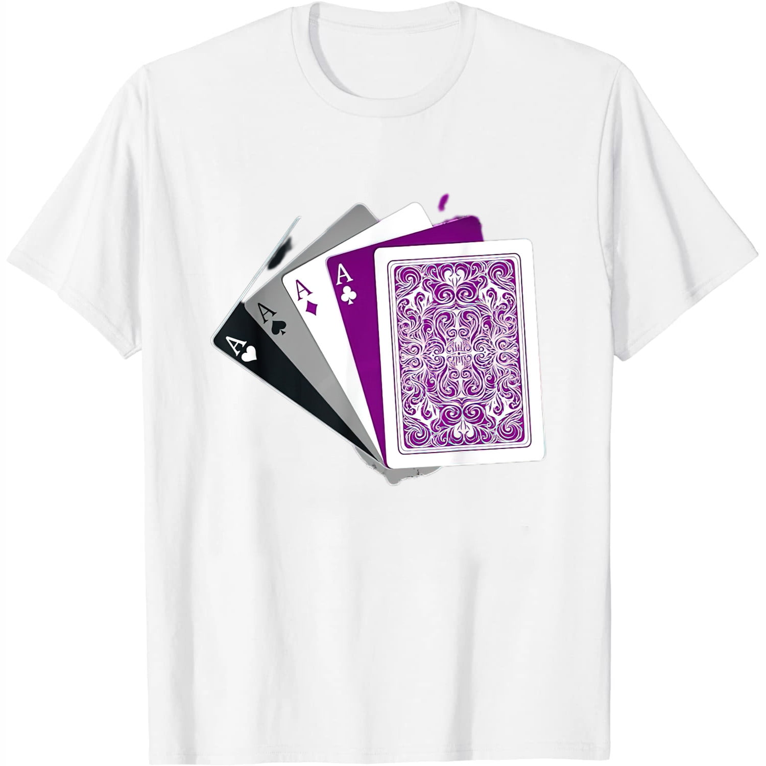 Asexual flag shirt deals