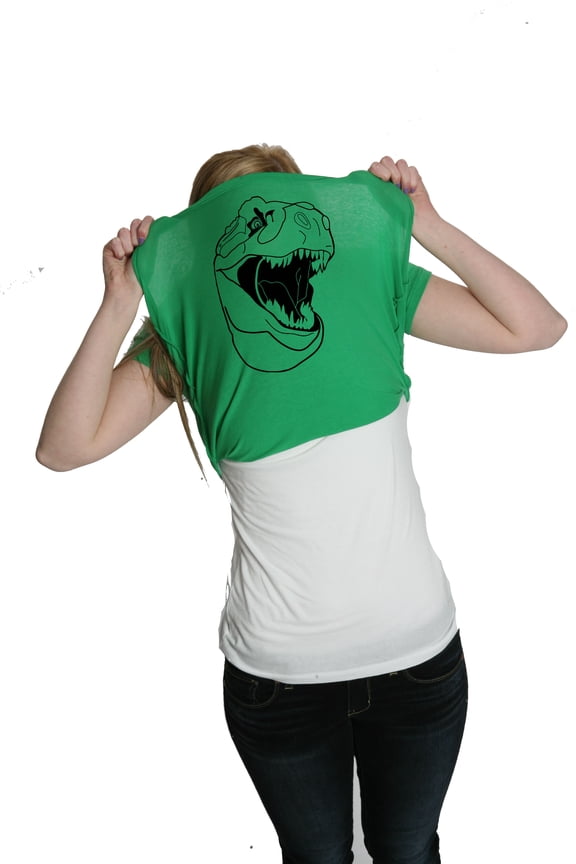 Womens Ask Me About My Trex T shirt Funny Cool Dinosaur Flip Graphic Novelty Tee Womens Graphic Tees