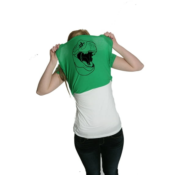Womens Ask Me About My Trex T shirt Funny Cool Dinosaur Flip Graphic Novelty Tee Womens Graphic Tees