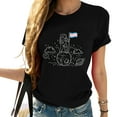 thumbnail image 1 of Womens Astronaut On Moon Transgender Flag Trans Pride Flag Lgbt T-Shirt Black 2XL, 1 of 5