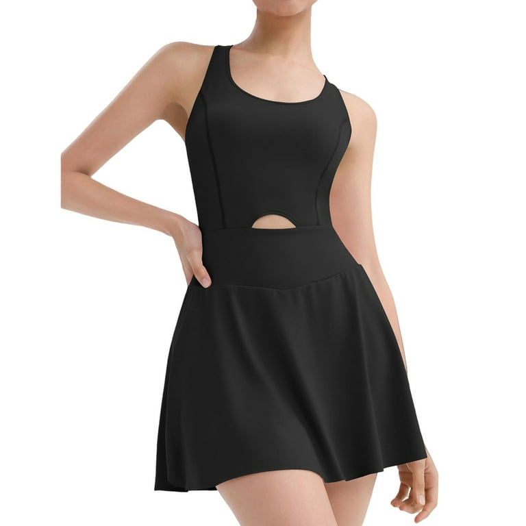 one piece short tight dress Sexy Black Straps Short Tight Dress