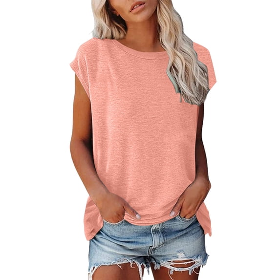Womens Athletic Tops Casual Short Sleeve Tops for Women Compression Cold Gear Womens Neck Long Sleeve Long Layering Shirt Summer Shirts for Women Dark Tee Clothes Hide Casual Pink S