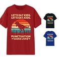 thumbnail image 1 of Womens Athletic Tops Graphic Print Short Sleeve T Shirt Casual Crew Neck Tee Soft Everyday Basic Top for Women Red XL, 1 of 3