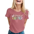 thumbnail image 1 of Womens Athletic Tops L Short Sleeve Tees Women All Womens Raglan T Shirt Women Short Sleeved Shirts for Casual Tees Workout Shirts Loose Cute Summer Tops And Shirt Medium T Long Pink L, 1 of 3