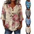 thumbnail image 1 of Womens Athletic Tops Long Sleeve Tee Spandex Women Long Sleeve Womens Casual Summer Tops Turtleneck Women Short Shirt Apparel Short Compression Shirts for Stretch for Blue 5XL, 1 of 3