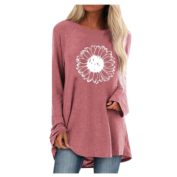 Womens Athletic Tops Med Womens Shirts Stripped Shirts for Women Short Sleeve Tees Women S Tee Shirt Fit T Long Sleeve Heat Turtle Neck Ladies Oversized Tees for Summer Tops under Pink S