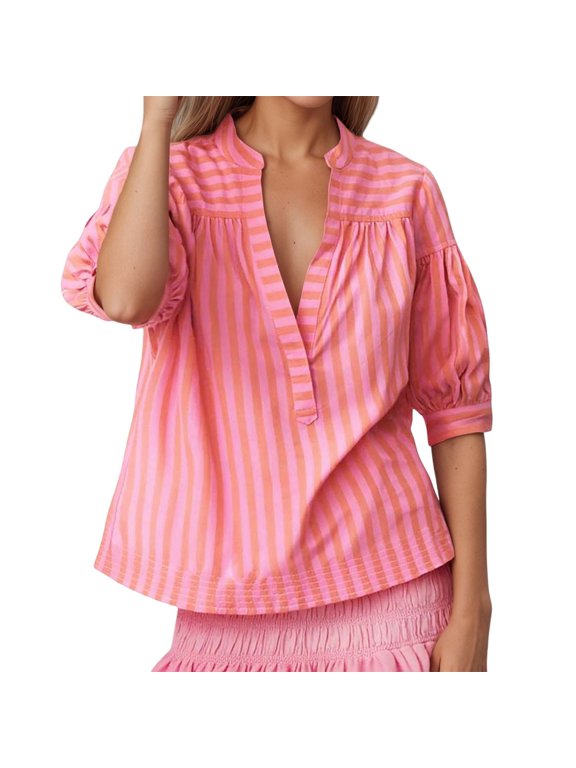 Womens Athletic Tops Mod Bod Tops Shirts Women Loose Fit 2 T Turtle Neck Top Pack for Women Casual Summer Shirts Womens Casual Work Solid Color Athletic Tee Long Sleeve T Shirt Set Red M