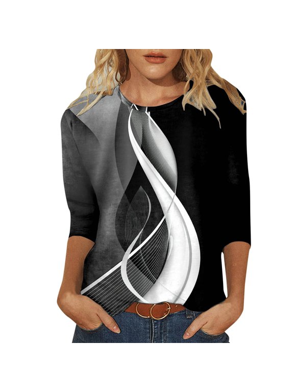 Womens Athletic Tops T Shirt for Women Summer Workout Shirts Large Womens Long Sleeve Shirts for Layering Women Shirt Summer Long Sleeve Polyester T Compression Cold Gear Black XL