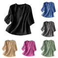 thumbnail image 1 of Womens Athletic Tops Valentines Day Shirts for Women Compression Shirts Swim Tee Short Sleeve Athletic Shirt Women Neck Tops for Casual Summer Womens Solid Tees T Shirt Short Black XL, 1 of 4