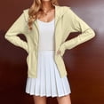 thumbnail image 1 of Womens Athletic Tops Women's T-Shirts Protective Lightweight Silk-Linish Jacket for Summer Cycling Breathable Everyday Leisure Yellow XL, 1 of 3