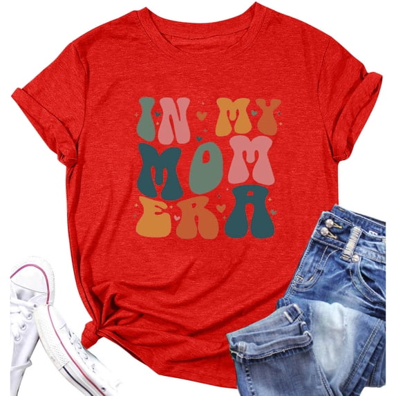 Womens Athletic Tops Womens Compression T Shirt Pack Shirt Athletic Tops for Women Short Sleeve Women T for Summer Shirts Shirts Juniors Graphic Turtleneck Long Sleeve Red L