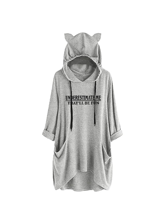 Womens Athletic Tops Womens Solid T Shirts Short Sleeve Tops for Women T Shirts Shirt Women Blank Tech Short Long Shirt Ladies Tees And Long Sleeve Pack Women's Gray S