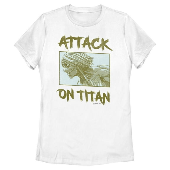 Womens Attack on Titan Female Titan Panel T Shirt