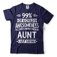 thumbnail image 1 of Womens Aunt Shirt Funny Auntie Shirt Gift for Aunt Funny Auntie Gift Aunt Shirt Funny Auntie Shirt (4X-Large Navy Blue), 1 of 6