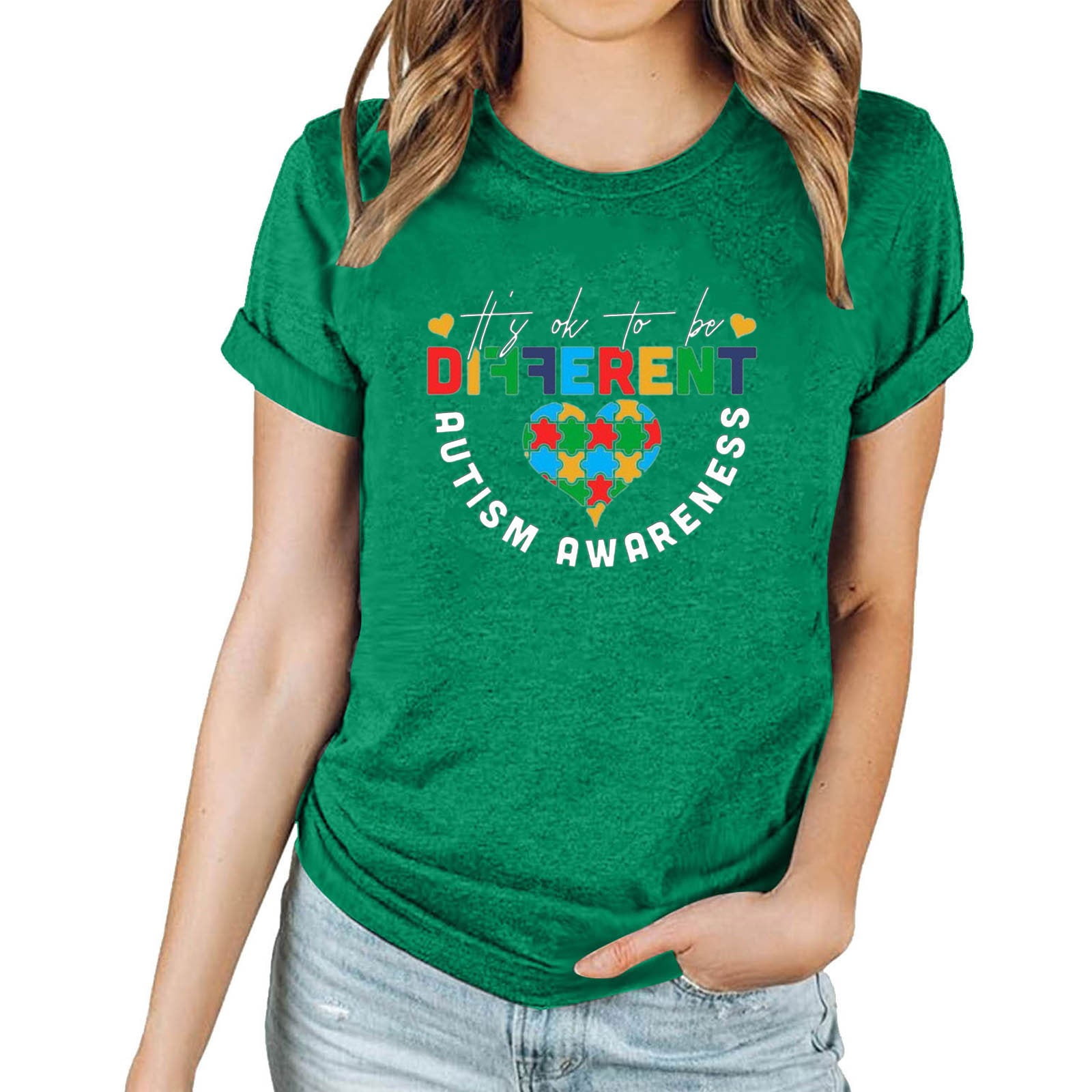 Autistic Autism Awareness Teacher Strong Shirts Women Shirt Autistic Autism Awareness Teacher Strong Shirts Women Shirt