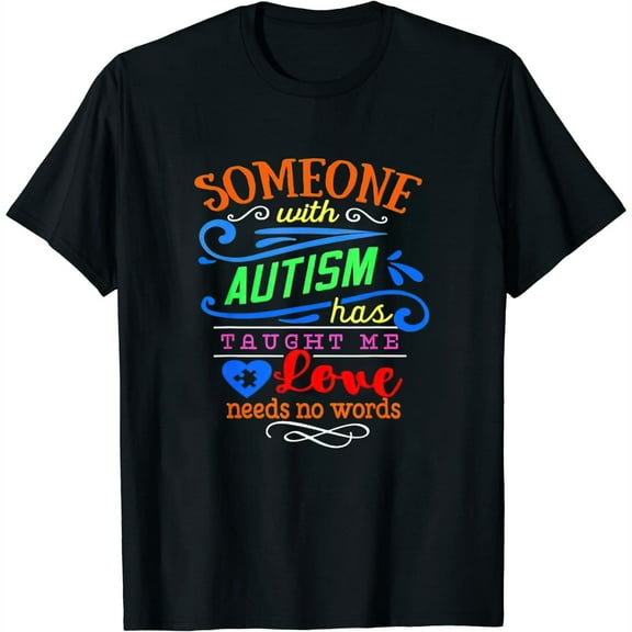 Womens Autism Awareness Teacher Autistic Different Sped Gift T-Shirt Black Small