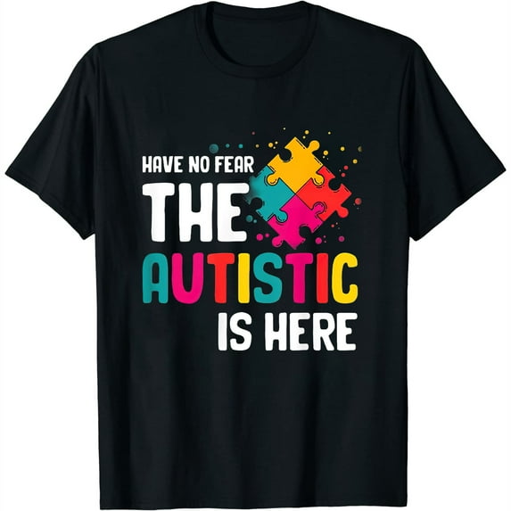 Womens Autism Gifts For Adults Syndrom Autist Asd Autistic Asperger T-Shirt Black 4X-Large