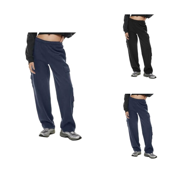 Womens Autumn And Winter Fashion New Workwear Jogger Sweatsuit With Pockets Women'S Casual Pants