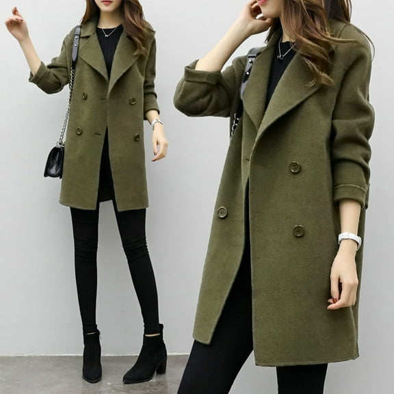 Womens Autumn Winter Jacket Casual Outwear Cardigan Slim Coat Overcoat Jacket with Hood Lightweight Jackets for Women Thick Zip up Jacket Women Women Jacket Light Running Jacket Zip Womens Jacket