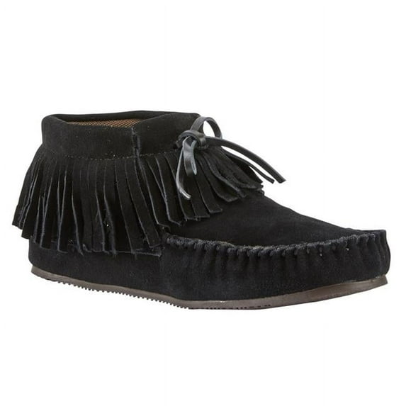 Womens Ava Suede Ankle Bootie, Black - Size 6