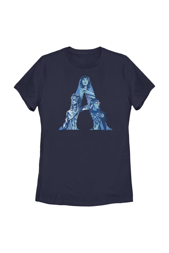 Womens Avatar: Fire and Ash Legendary Trio Symbol T Shirt