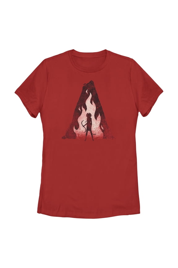 Womens Avatar: Fire and Ash Varang Fire Silhouette T Shirt