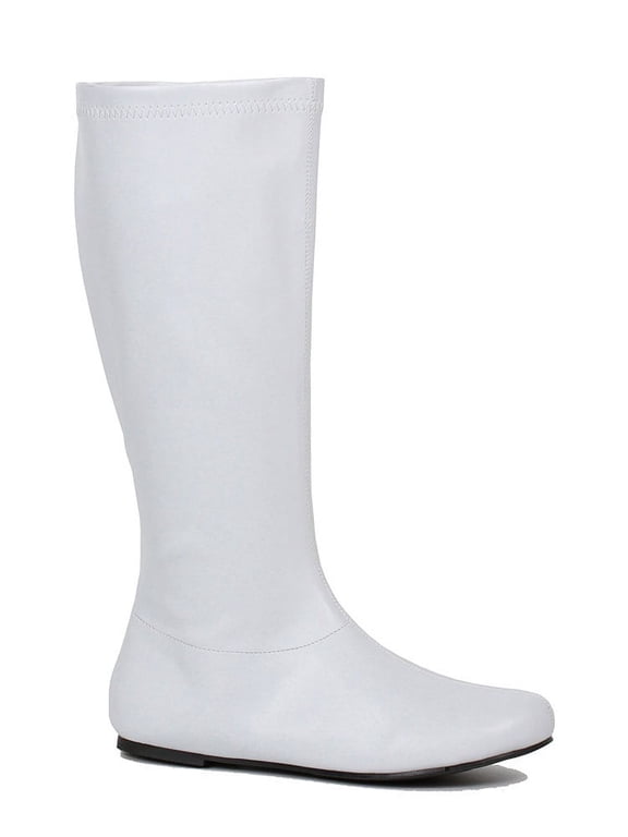 Womens Avenge White Superhero Costume Boots size 9