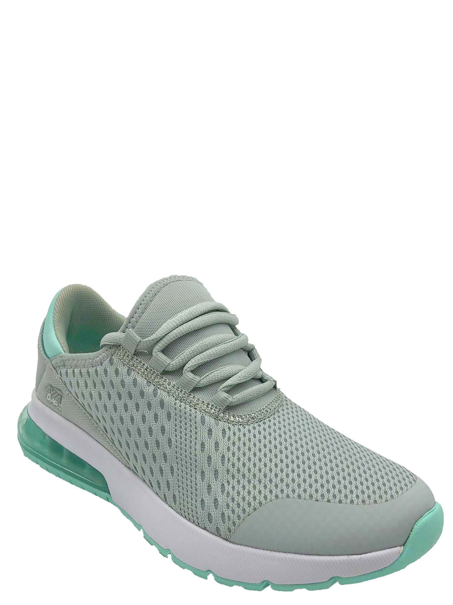 Avia Women's A9999W Athletic Shoes - White/Grey/Light Green Sports