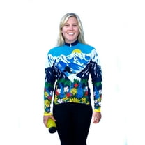 Free Spirit Bike Jerseys Womens "Awesome" Long Sleeve Cycling Jersey