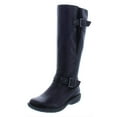 thumbnail image 1 of Womens B.O.C Austin Flat Knee-High Comfort Boots, Dark Brown, 1 of 6