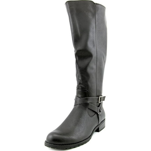 Womens BRIGYTE Almond Toe Knee High Riding Boots
