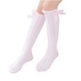 thumbnail image 1 of Womens Baby Girls Knee High Socks Little Kid Big Kid Girls Cotton Socks, 1 of 8