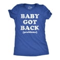 thumbnail image 1 of Womens Baby Got Back Problems T Shirt Funny Back Pain Song Parody Joke Tee for Ladies Womens Graphic Tees, 1 of 9
