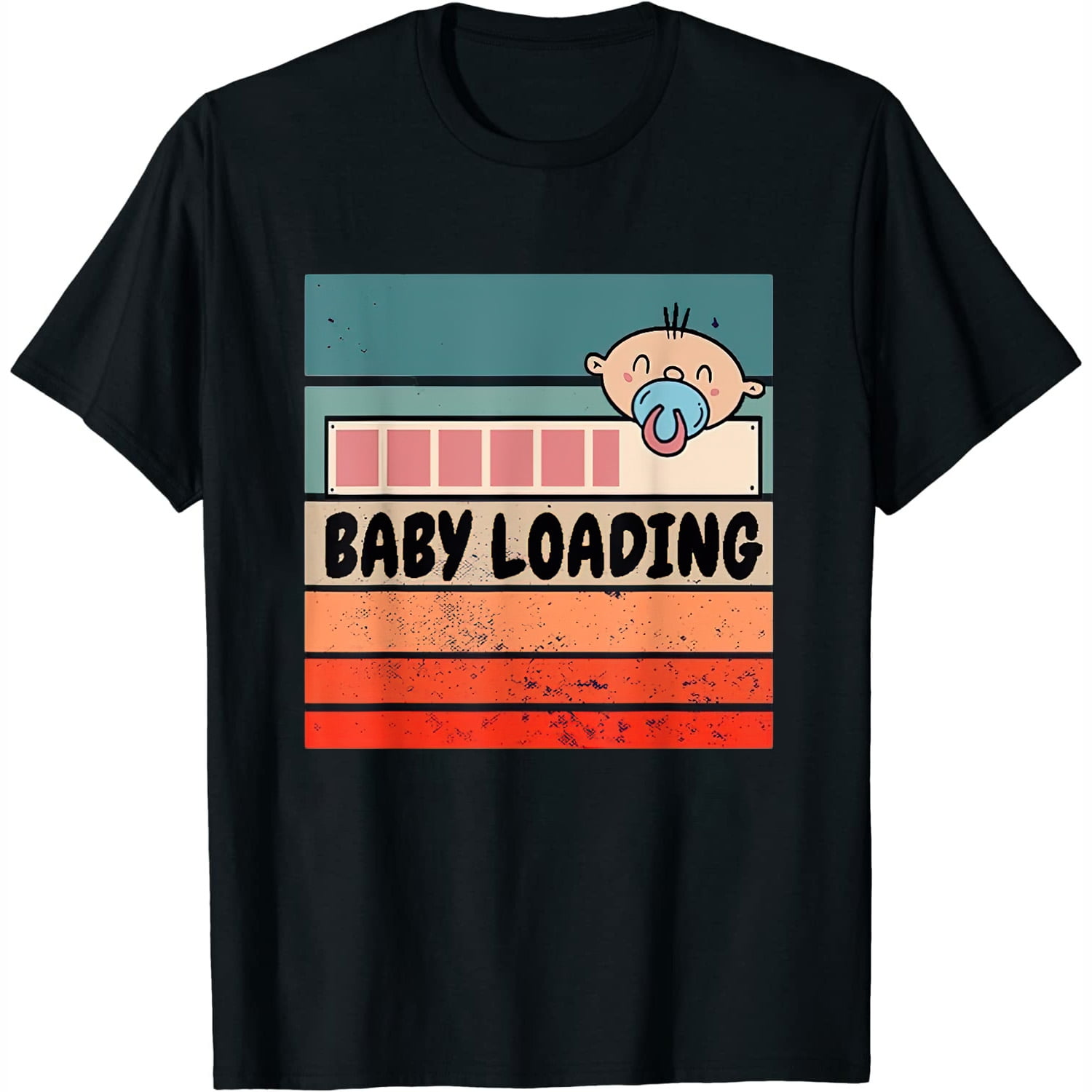 Womens Baby Loading TShirt White Large