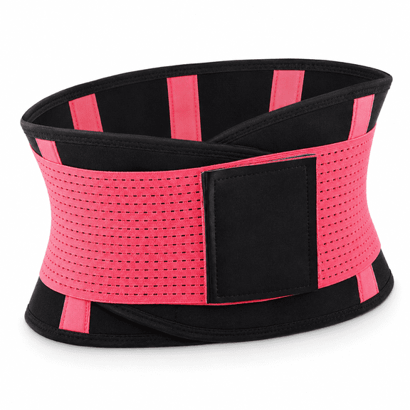 Womens Back Brace for Lower Pain Relief & Herniated Disc Sciatica,Back Support Belt for Lifting at Work Scoliosis,Pink,L
