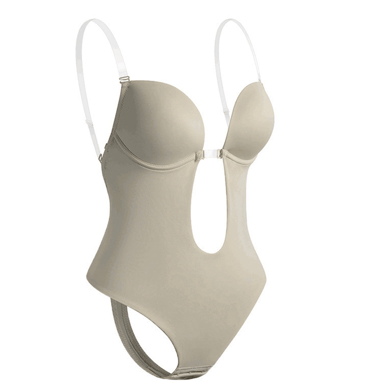 support underwear for backless dress Backless Thong Bodysuit