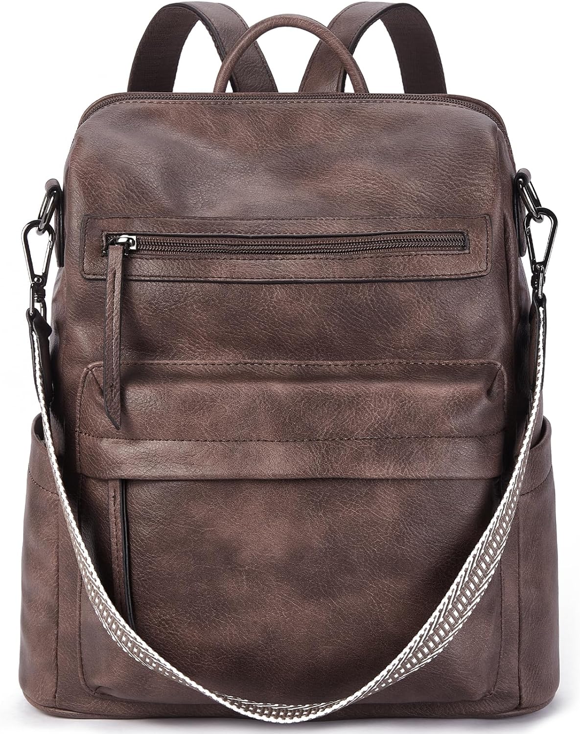 Womens Backpack Purse Vegan Leather Large Travel Backpack College Shoulder? Telena Womens Backpack Purse Vegan Leather Large Travel  main image 4