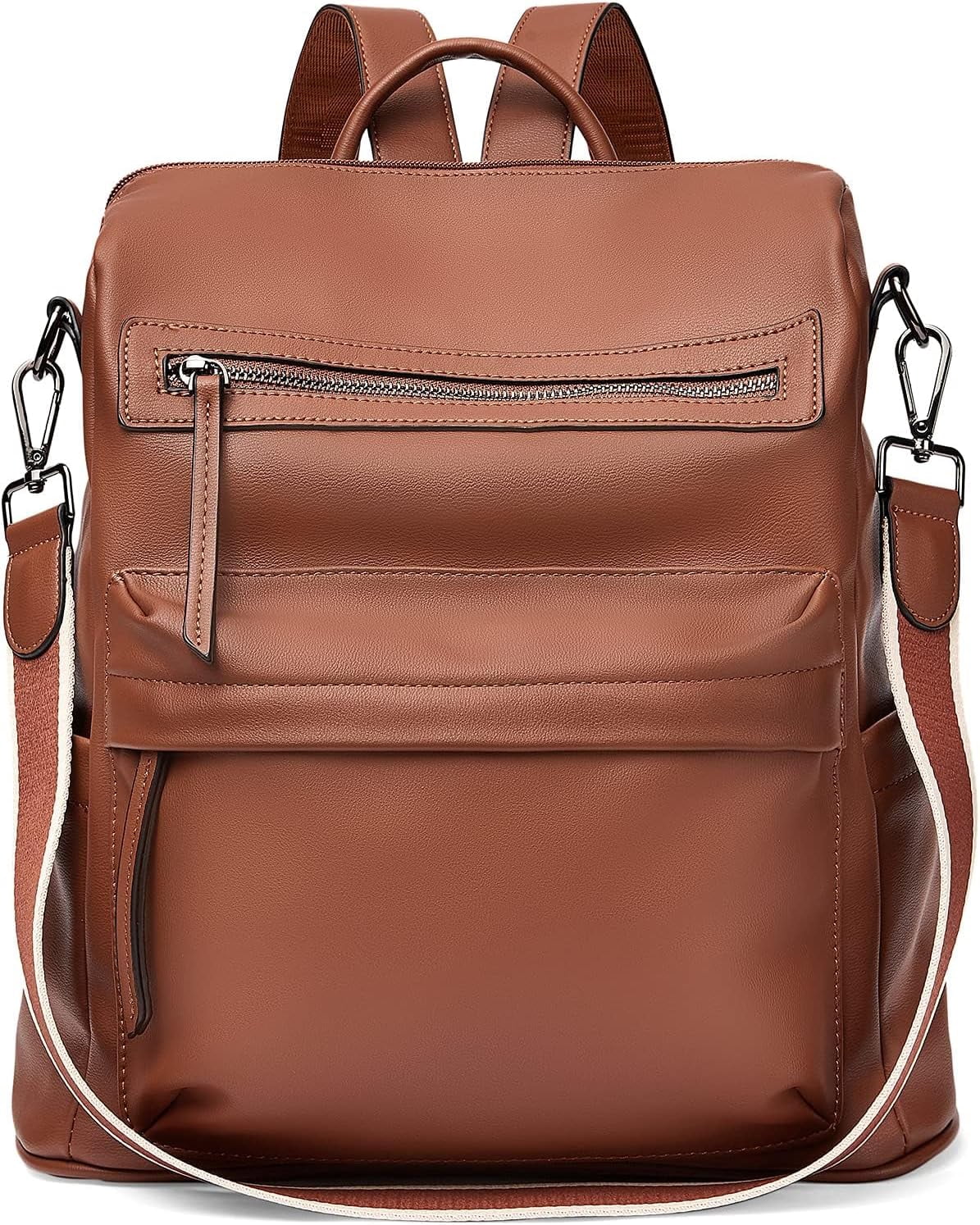 Womens Backpack Purse Vegan Leather Large Travel Backpack 