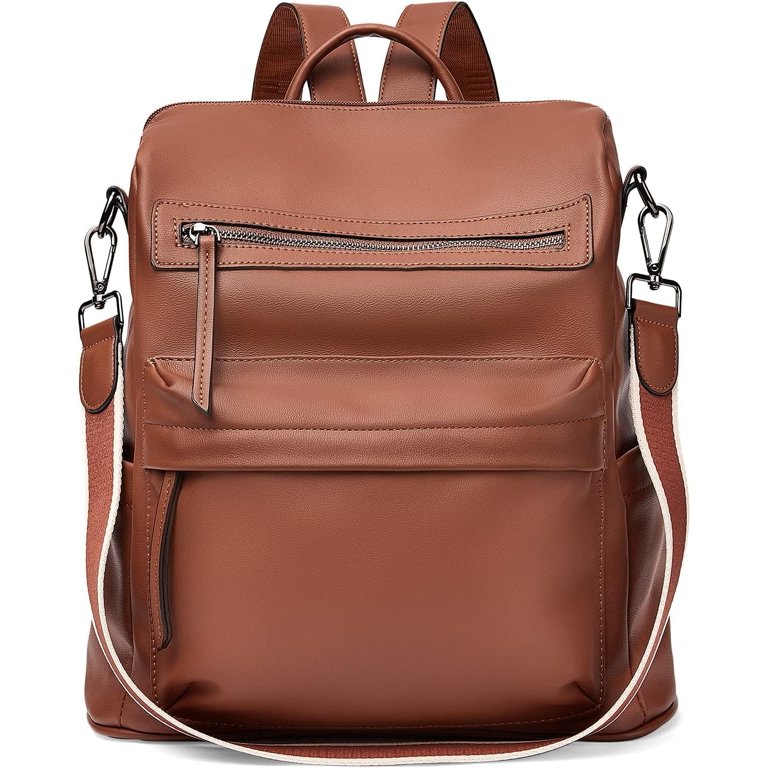 Womens Backpack Purse Vegan Leather Large Travel Backpack  display picture 2