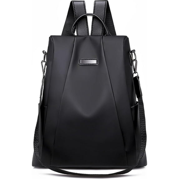 Womens Backpack Purse Waterproof Nylon Anti-theft Rucksack Lightweight Shoulder Bag