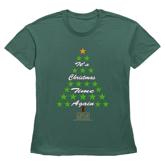 Womens Backstreet Boys It's Christmas Time Again T Shirt