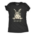thumbnail image 1 of Womens Bad Hare Day T Shirt Funny Easter Hair Bunny Humor Joke Novelty Girls Tee Womens Graphic Tees, 1 of 7