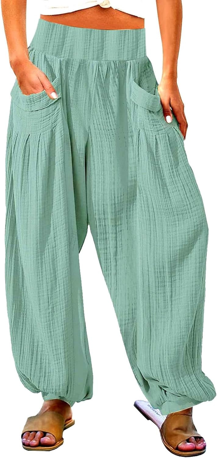 ★2023SS新作★WOOALONG★Silket colored wide cargo pants 50917339-ae8c-4ba6-ae2a-