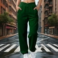 thumbnail image 1 of Womens Baggy Sweatpants Joggers Casual High Waisted Pants Sport Workout Active Trouser with Pocket New Sweatpants Women Baggy Army Green L, 1 of 8