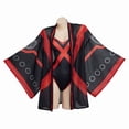 Womens Bakugou Inspired Orange Black Swimsuit Jumpsuit Set Anime Style ...