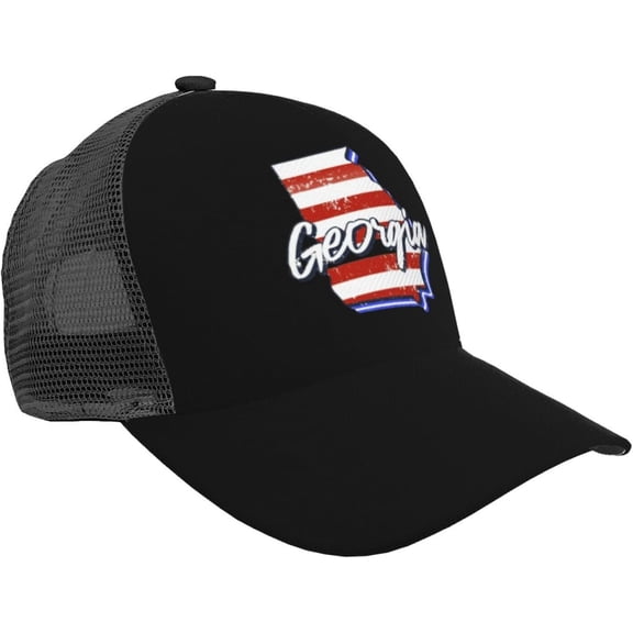 Womens Ball Cap Hiking Mesh Hats Women Mesh Baseball Hats Trendy Georgia Cap