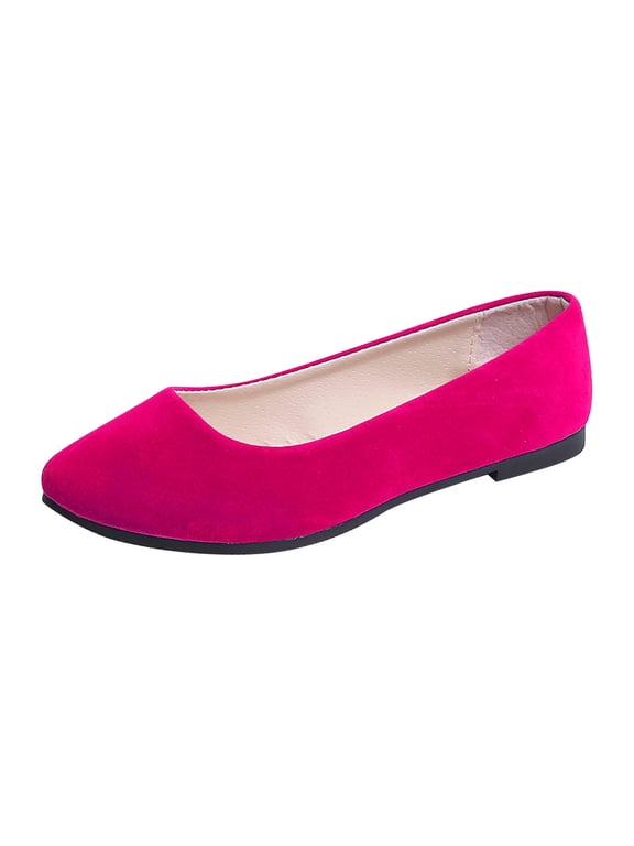 Womens Ballerina Ballet Flats Shoes ,Fashion Women Casual Flat Office Shoes Wide Width Fit Pointy Toe Comfy Shoes,Ballet Flats Pumps Low Wedge Dolly Shoes