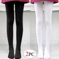 thumbnail image 1 of Womens Ballet Dance Tights 2 Pack Soft-Velvet Casual Solid High Waisted Toe Pantyhose Under Dress Girls Basic Comfort Stretchy Leggings Clearance, 1 of 8